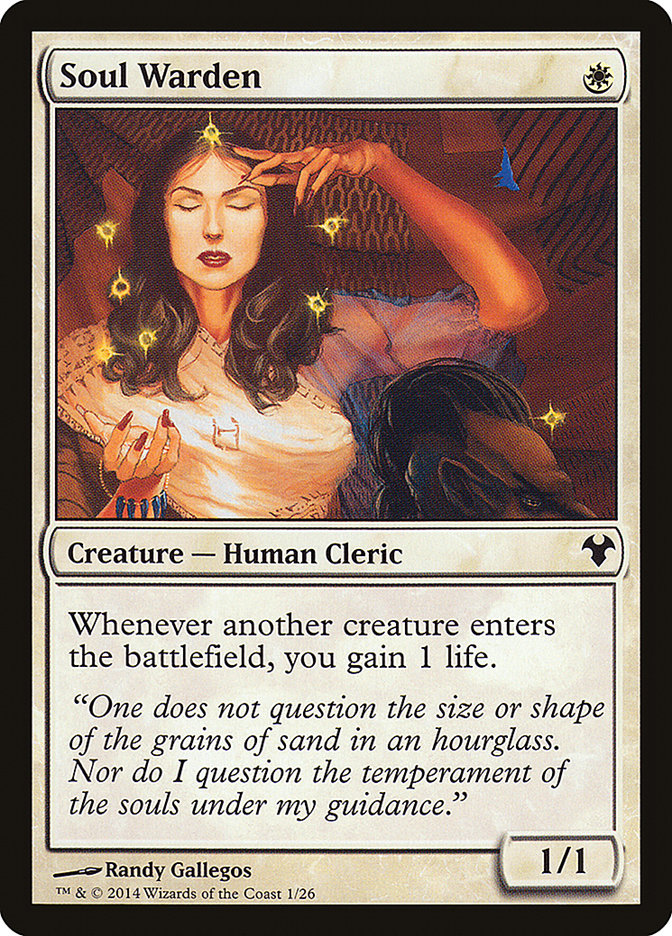 Soul Warden (1) [Modern Event Deck 2014] | Odin's Place