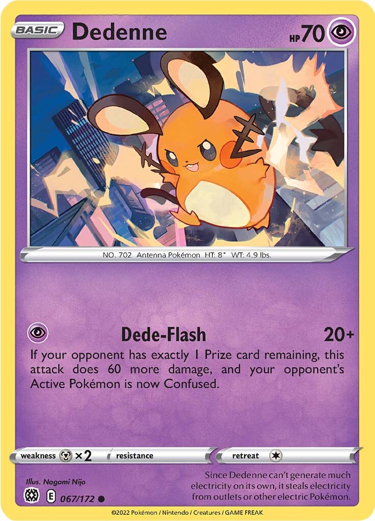 Dedenne (067/172) [Sword & Shield: Brilliant Stars] | Odin's Place