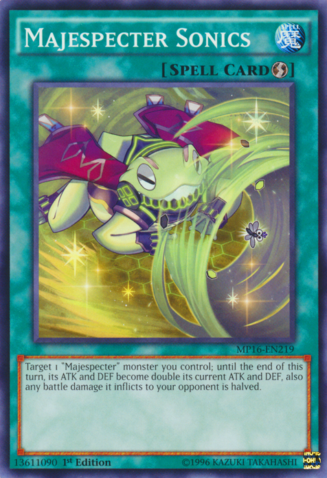 Majespecter Sonics [MP16-EN219] Common | Odin's Place