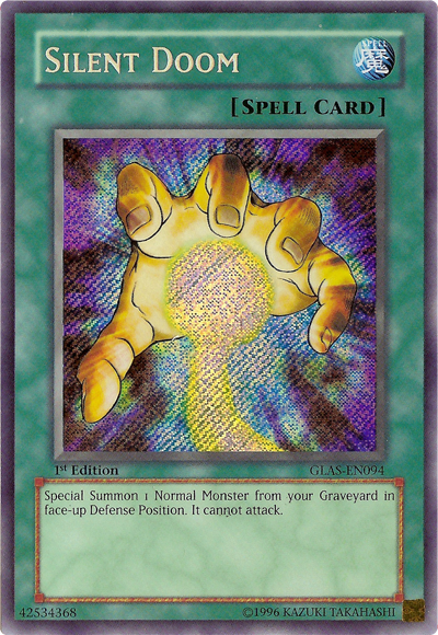 Silent Doom [GLAS-EN094] Secret Rare | Odin's Place