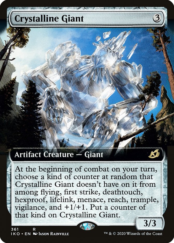 Crystalline Giant (Extended Art) [Ikoria: Lair of Behemoths] | Odin's Place