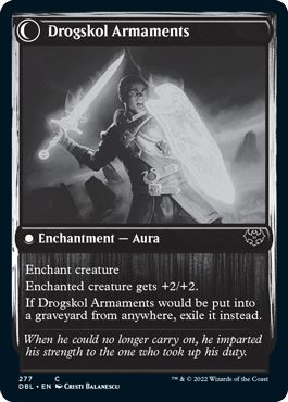 Drogskol Infantry // Drogskol Armaments [Innistrad: Double Feature] | Odin's Place