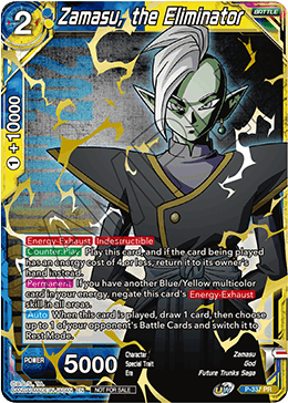 Zamasu, the Eliminator (P-337) [Tournament Promotion Cards] | Odin's Place
