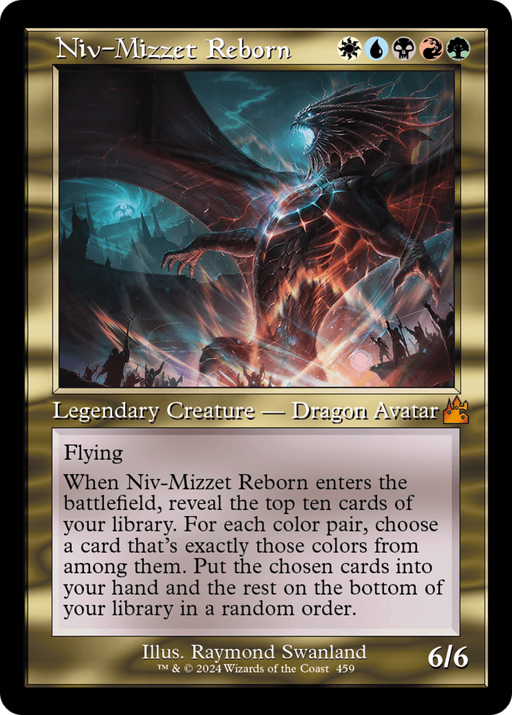 Niv-Mizzet Reborn (Retro Frame) [Ravnica Remastered] | Odin's Place