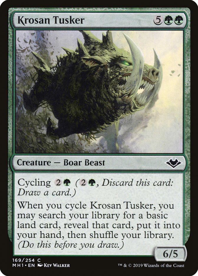 Krosan Tusker (169) [Modern Horizons] | Odin's Place