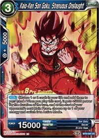 Kaio-Ken Son Goku, Strenuous Onslaught (BT8-025_PR) [Malicious Machinations Prerelease Promos] | Odin's Place