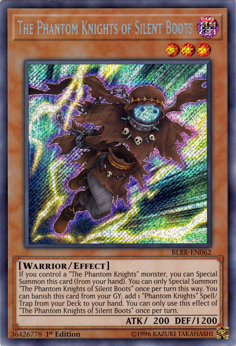 The Phantom Knights of Silent Boots [BLRR-EN062] Secret Rare | Odin's Place