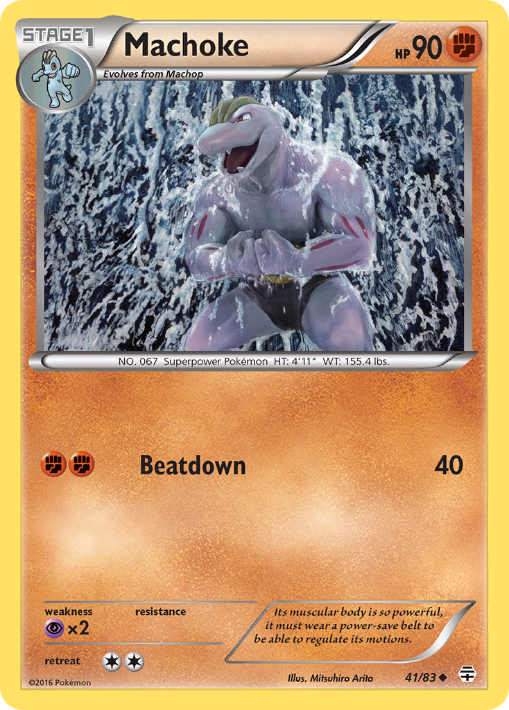 Machoke (41/83) [XY: Generations] | Odin's Place