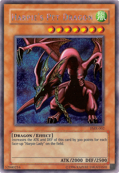 Harpie's Pet Dragon (Forbidden Memories) [FMR-002] Prismatic Secret Rare | Odin's Place
