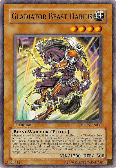 Gladiator Beast Darius [PTDN-EN031] Common | Odin's Place