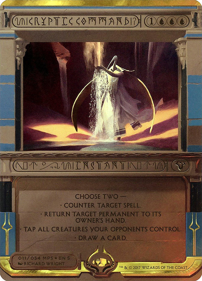 Cryptic Command (11) (Invocation) [Amonkhet Invocations] | Odin's Place