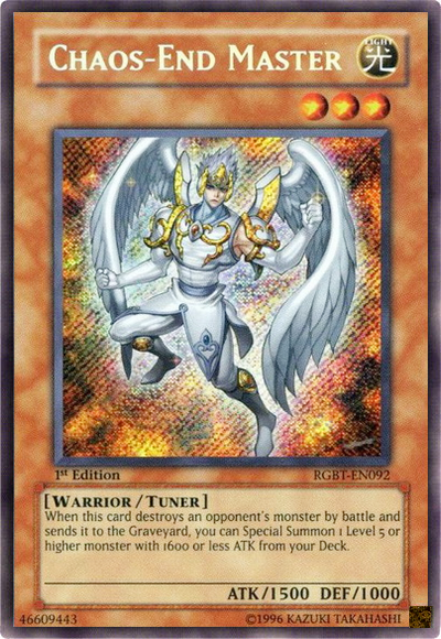 Chaos-End Master [RGBT-EN092] Secret Rare | Odin's Place
