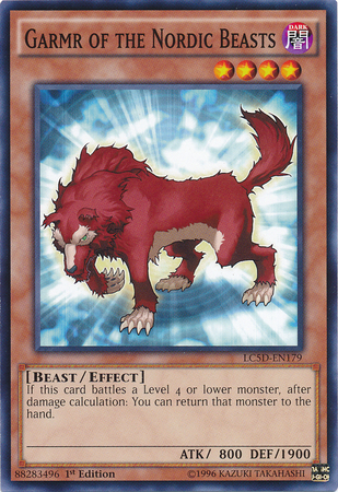 Garmr of the Nordic Beasts [LC5D-EN179] Common | Odin's Place