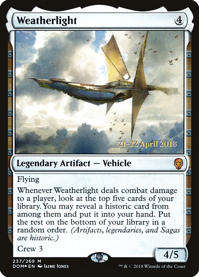Weatherlight (237) [Dominaria Prerelease Promos] | Odin's Place