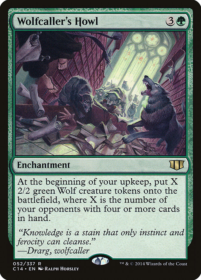 Wolfcaller's Howl (52) [Commander 2014] | Odin's Place