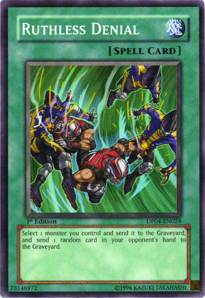 Ruthless Denial [DP04-EN024] Super Rare | Odin's Place