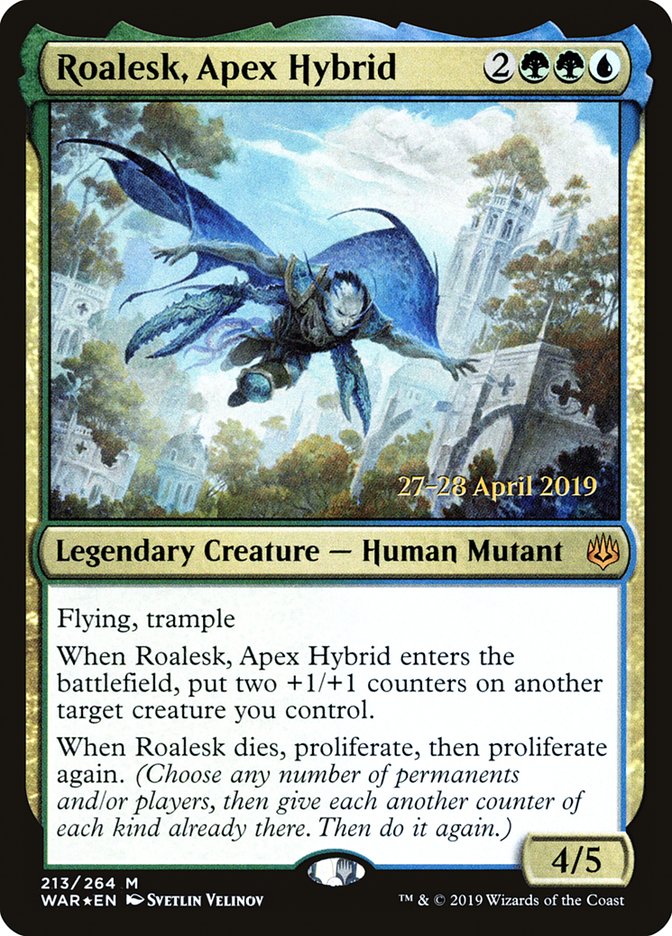 Roalesk, Apex Hybrid (213) [War of the Spark Prerelease Promos] | Odin's Place