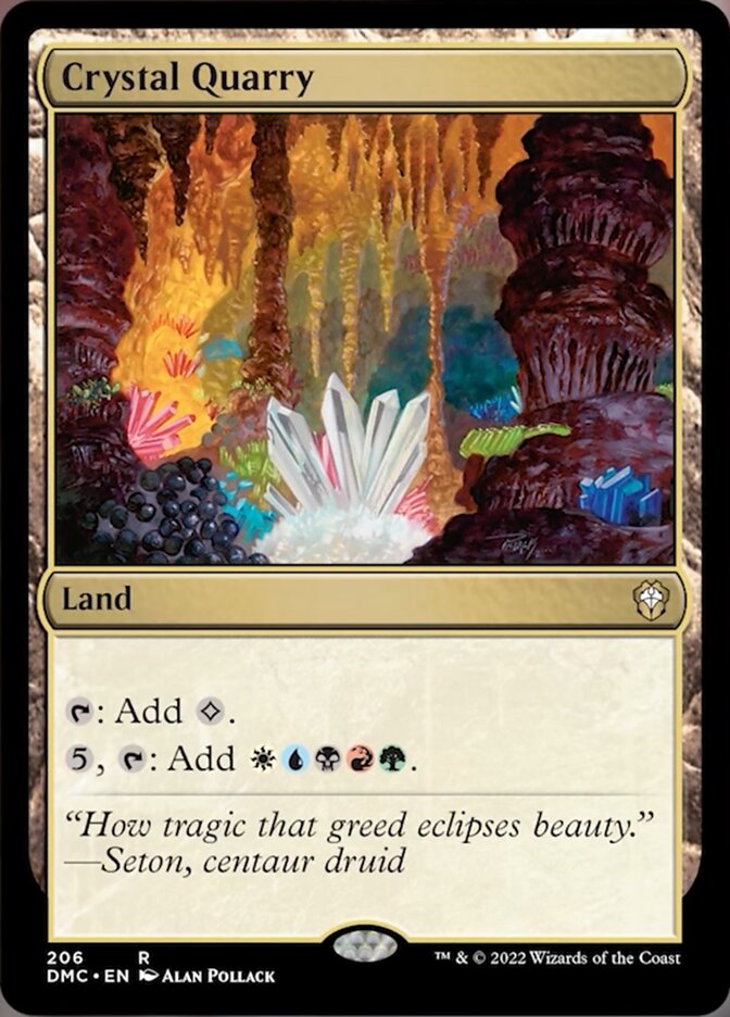 Crystal Quarry [Dominaria United Commander] | Odin's Place