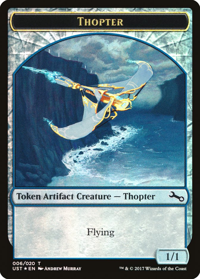 Thopter // Thopter Double-Sided Token (6) [Unstable Tokens] | Odin's Place