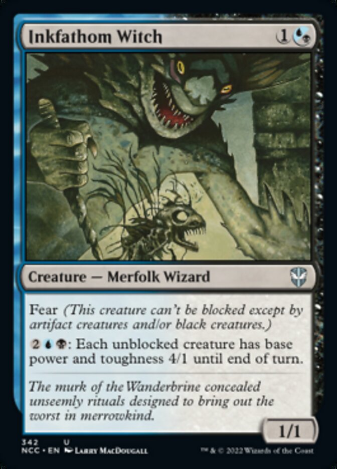 Inkfathom Witch [Streets of New Capenna Commander] | Odin's Place