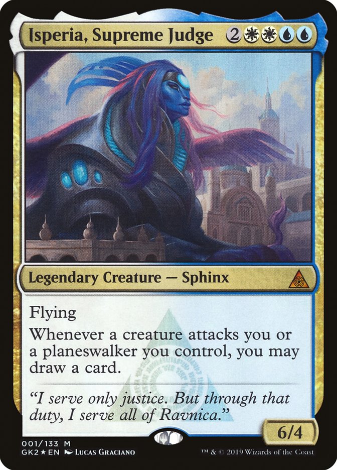 Isperia, Supreme Judge (1) [Ravnica Allegiance Guild Kit] | Odin's Place