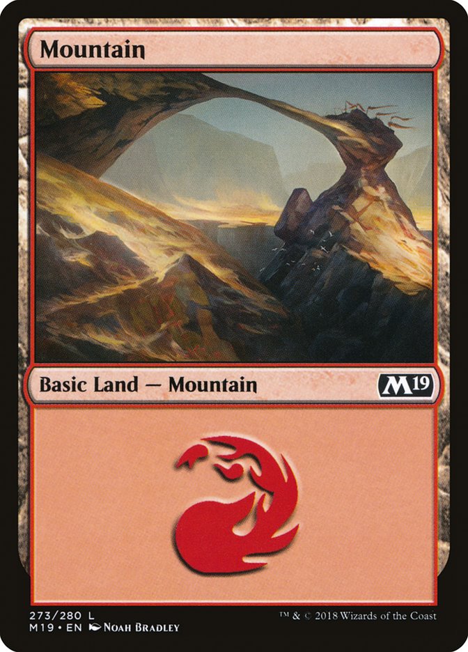Mountain (273) [Core Set 2019] | Odin's Place