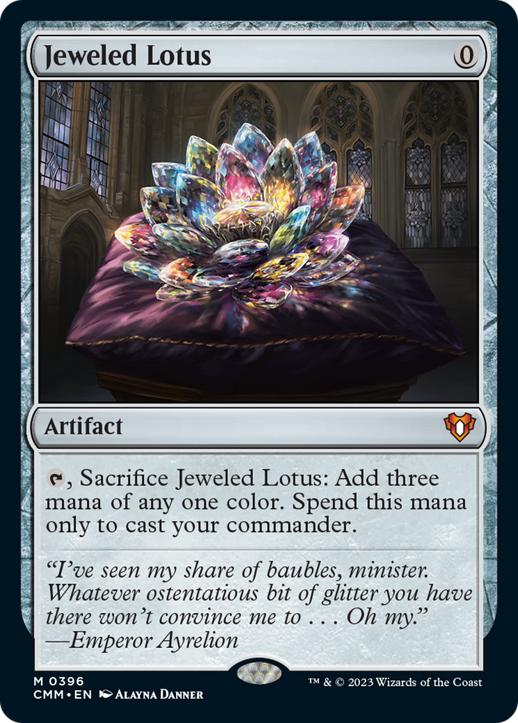 Jeweled Lotus [Commander Masters] | Odin's Place