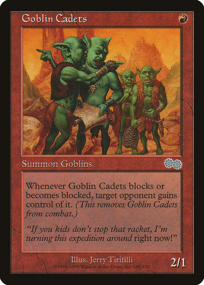 Goblin Cadets (189) [Urza's Saga] | Odin's Place