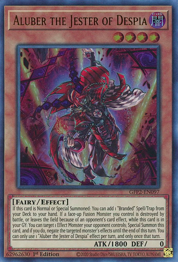 Aluber the Jester of Despia [GFP2-EN097] Ultra Rare | Odin's Place