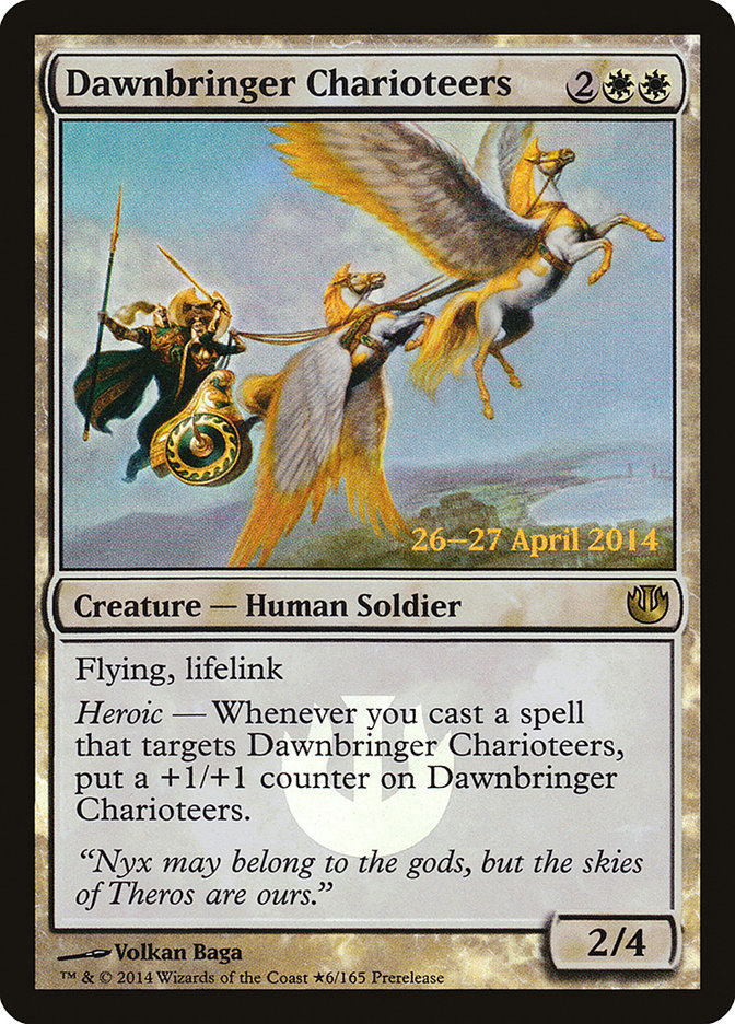 Dawnbringer Charioteers (6) [Journey into Nyx Prerelease Promos] | Odin's Place