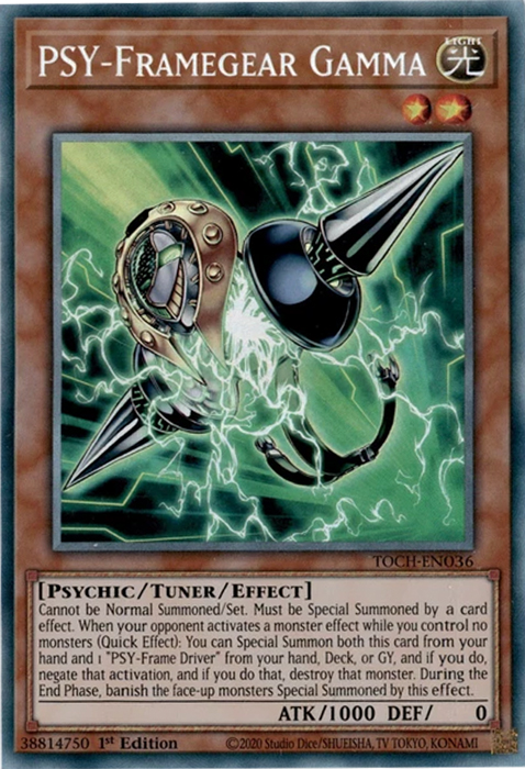 PSY-Framegear Gamma [TOCH-EN036] Collector's Rare | Odin's Place
