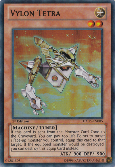 Vylon Tetra [HA06-EN005] Super Rare | Odin's Place