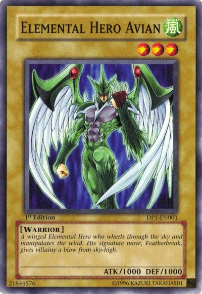 Elemental Hero Avian [DP1-EN001] Common | Odin's Place