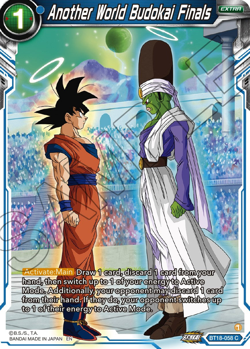 Another World Budokai Finals (BT18-058) [Dawn of the Z-Legends] | Odin's Place