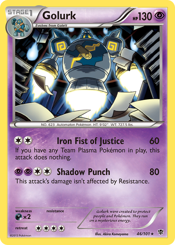 Golurk (46/101) [Black & White: Plasma Blast] | Odin's Place