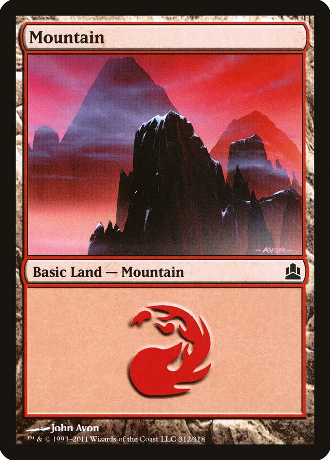 Mountain (312) [Commander 2011] | Odin's Place