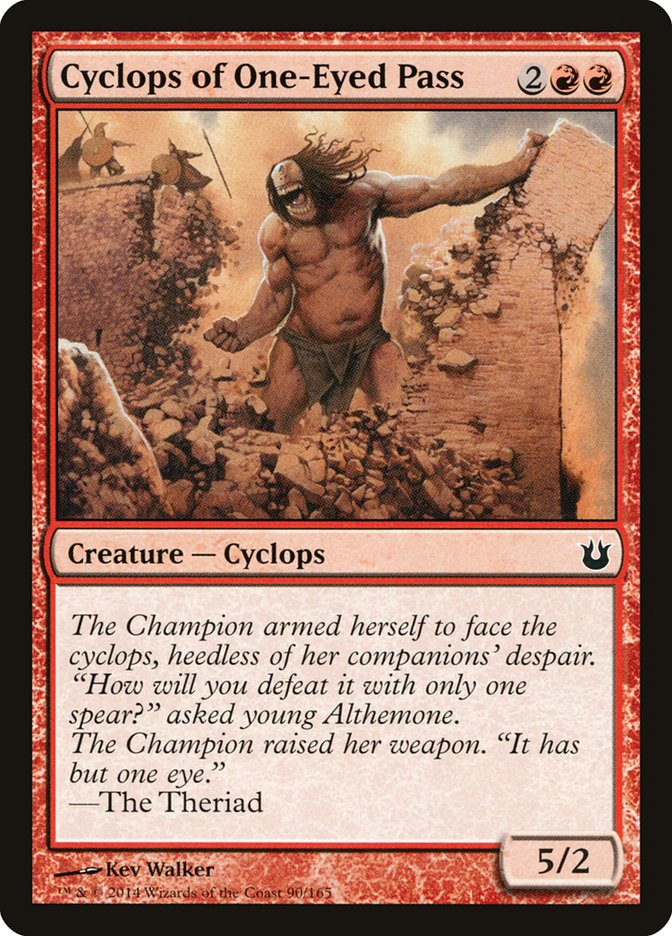 Cyclops of One-Eyed Pass (90) [Born of the Gods] | Odin's Place