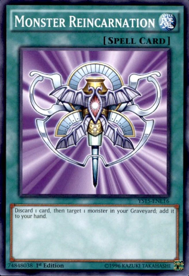 Monster Reincarnation [YS15-ENL16] Common | Odin's Place