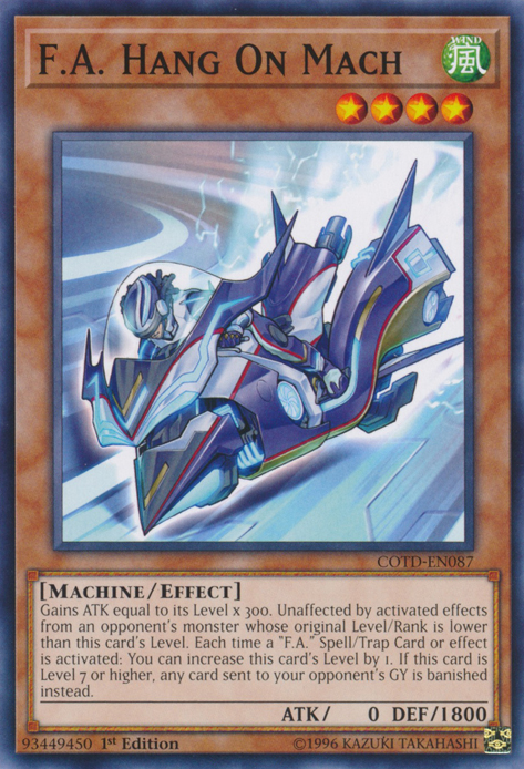 F.A. Hang On Mach [COTD-EN087] Common | Odin's Place