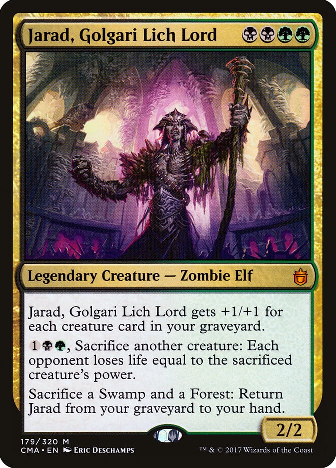 Jarad, Golgari Lich Lord (179) [Commander Anthology] | Odin's Place