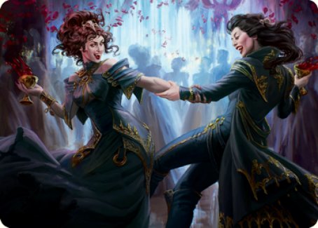 Falkenrath Celebrants 1 Art Card [Innistrad: Crimson Vow Art Series] | Odin's Place