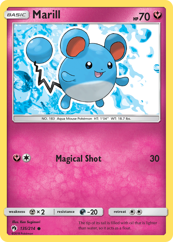 Marill (135/214) [Sun & Moon: Lost Thunder] | Odin's Place