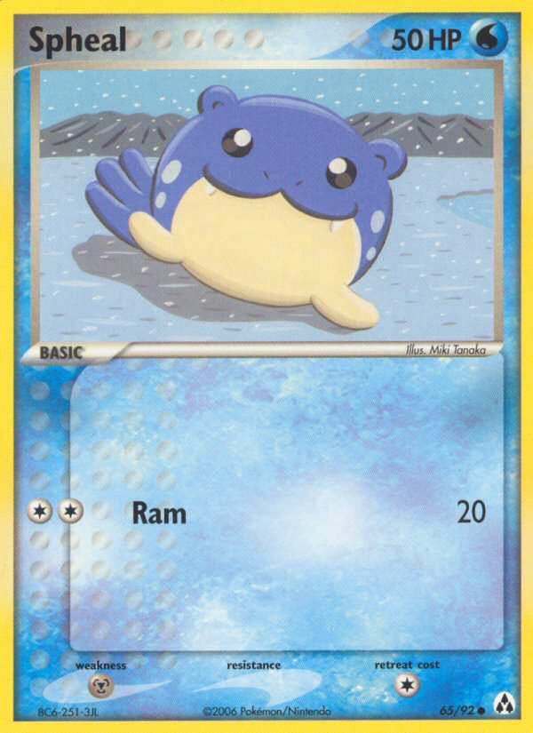 Spheal (65/92) [EX: Legend Maker] | Odin's Place