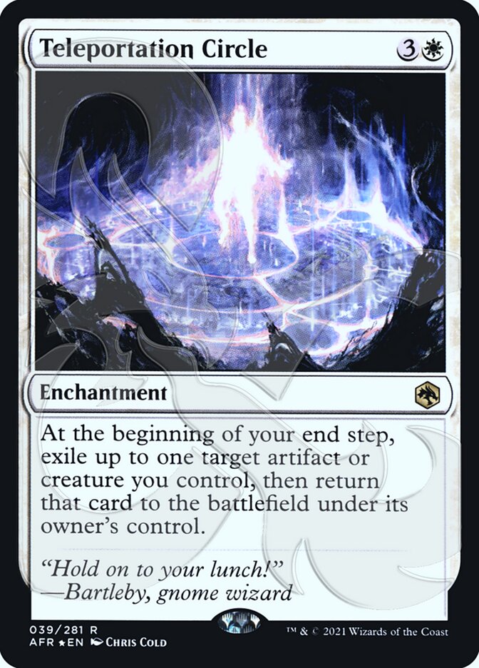 Teleportation Circle (Ampersand Promo) [Dungeons & Dragons: Adventures in the Forgotten Realms Promos] | Odin's Place
