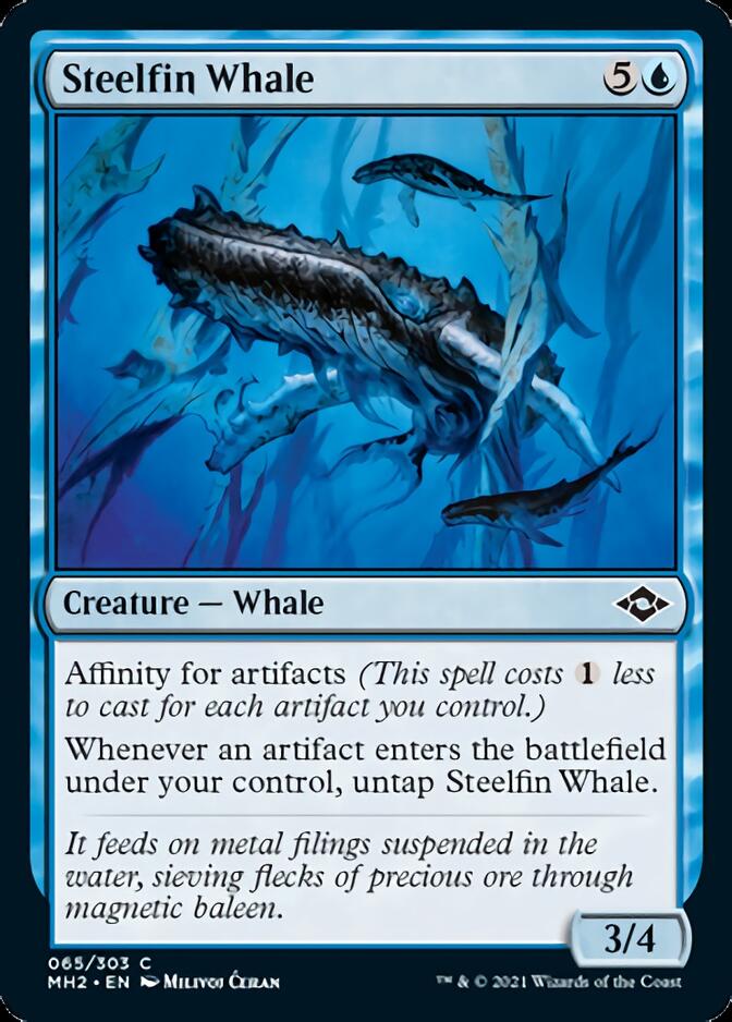 Steelfin Whale [Modern Horizons 2] | Odin's Place