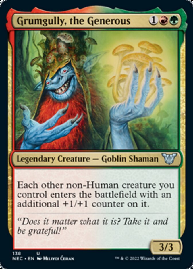 Grumgully, the Generous [Kamigawa: Neon Dynasty Commander] | Odin's Place