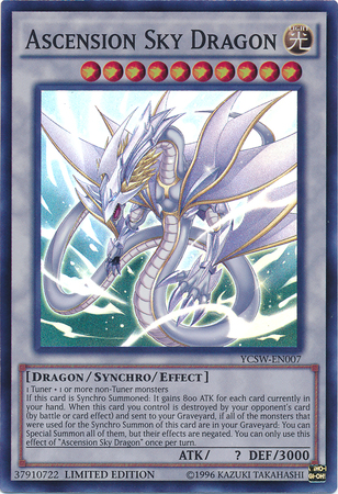 Ascension Sky Dragon [YCSW-EN007] Super Rare | Odin's Place