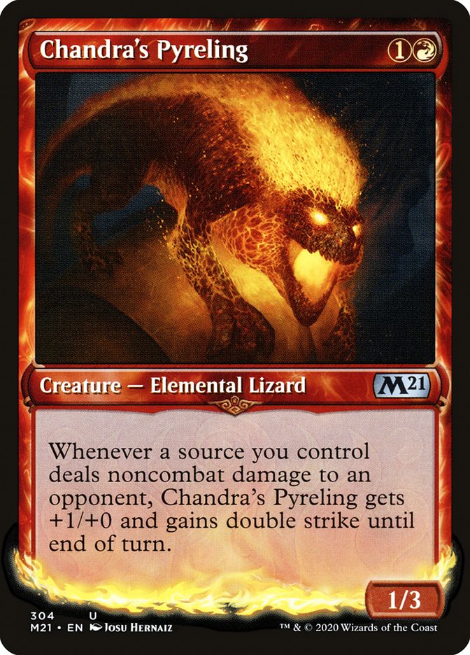 Chandra's Pyreling (Showcase) [Core Set 2021] | Odin's Place