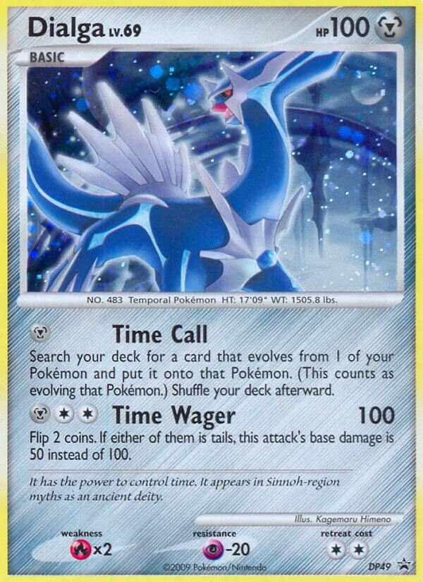 Dialga LV.69 (DP49) [Diamond & Pearl: Black Star Promos] | Odin's Place
