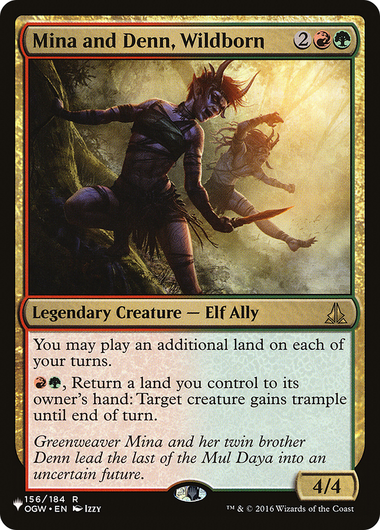 Mina and Denn, Wildborn [The List] | Odin's Place